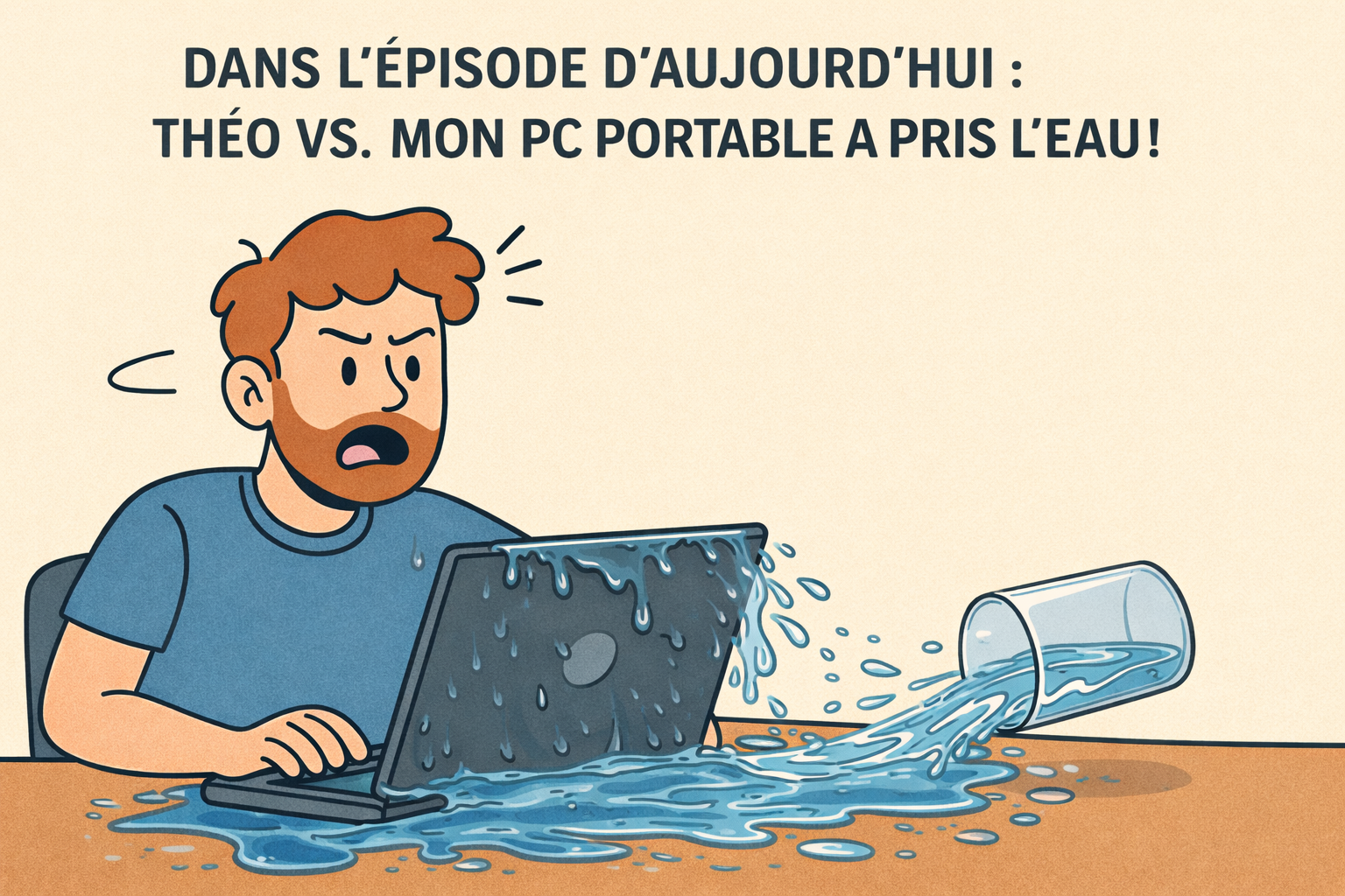 Mon PC portable a pris l&rsquo;eau