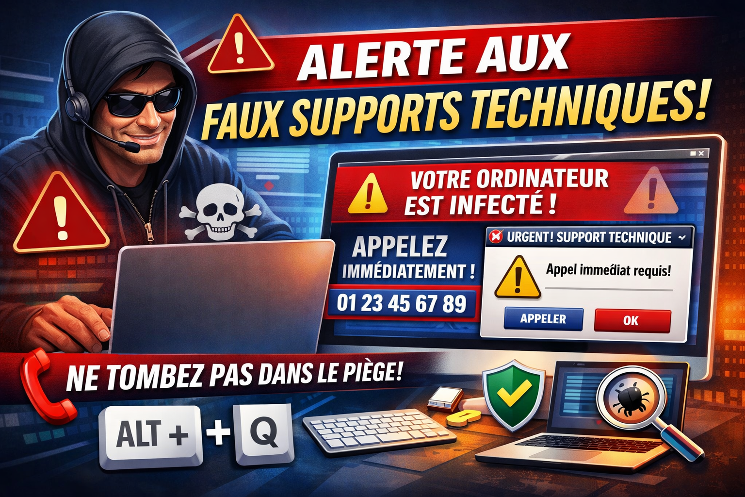 Faux supports techniques : attention à la prolifération